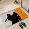 Game G Counter Strike Floor Mat Eco  Flannel Doormat Non Slip Odorless Indoor Floor Rug Soft Short Plush Home Mat