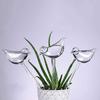 Plant Waterer Selvvanning Globes, Bird Shape Håndblåst klare Aqua Bulbs