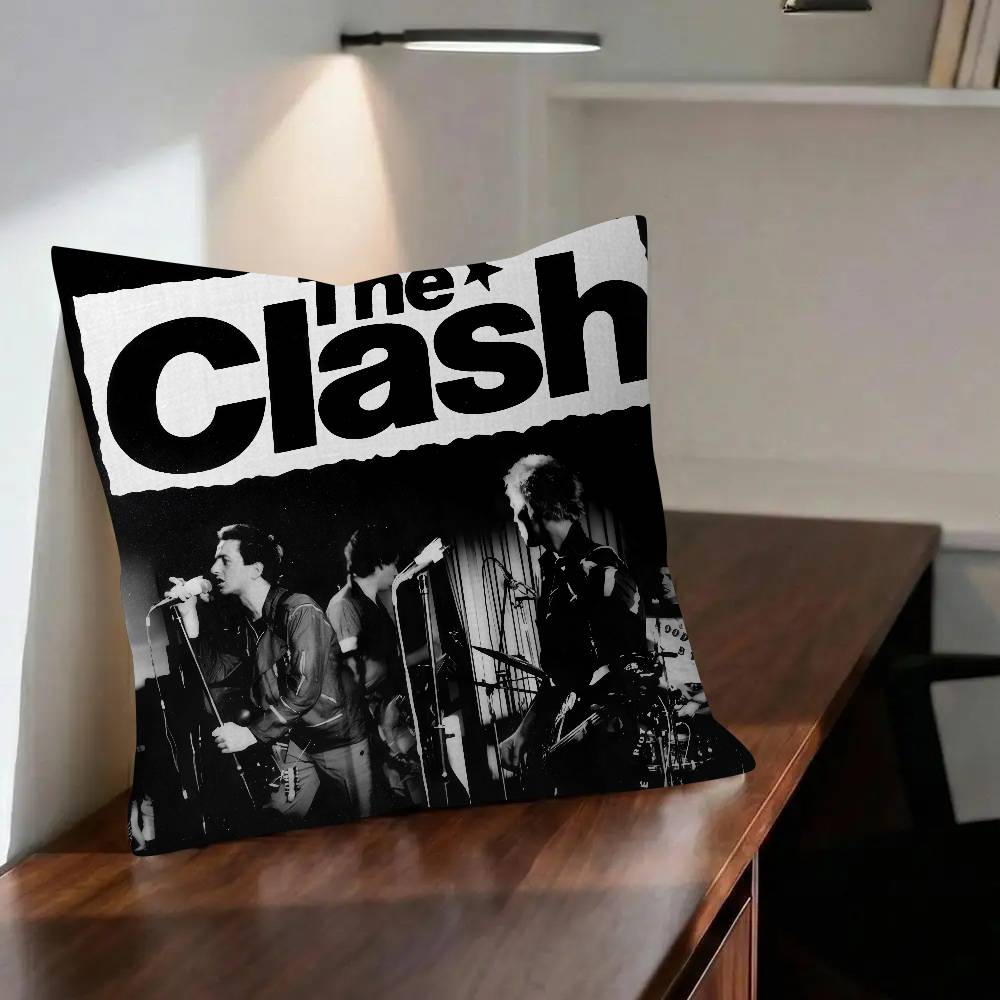 Rock Band Das Album Clash Kissen Kissen Geschenk Heim Büro Dekoration Kissen Schlafzimmer Sofa Auto Kissenbezug Kissenbezug