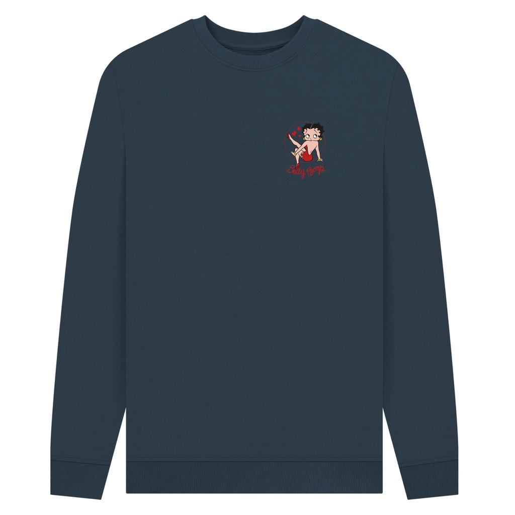 Betty Boop Unisex Adult Strike A Pose Sweatshirt