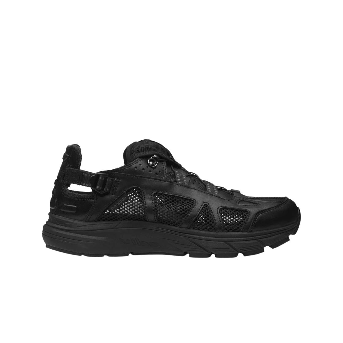 Salomon Techsonic Leather Advanced Black Men Sneakers Magnet L41640700 43⅓