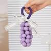 Handgefertigte Traubenduft-Macaron-Seife - Geburtstagsgeschenk & Badezimmerdekoration, Kreativer personalisierter Party-Gastgeschenk-String.