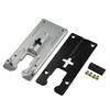 New Practical Useful Jig Saw Machine Fittings Replace With Screws 1 Set Accessoires Aluminum/Iron Black+silver