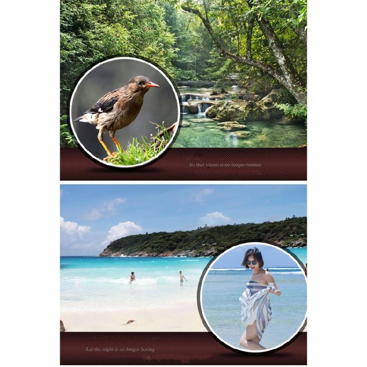 Telescope Night Vision Cellphone Photograph Monoculars for Birdwatching Hiking