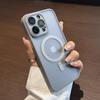 Luxury Matte Armor For Magsafe Magnetic Wireless Charging Case For 11 12 13 14 15 16 17 Air Pro Max Plus Shockproof Cover