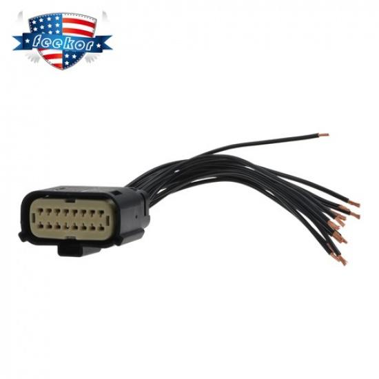 16-Pin LED Headlight Connector Plug Harness for 2015- Dodge Challenger