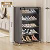 Simple dustproof shoe cabinet for dormitory apartment multi-level storage foyer shoe organizer rental house rental house durable