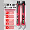 Adjustable Sensitivity Electrical Tester Pen Not Contact Voltage Detectors Live Wire Identifier Flashlight Color Display