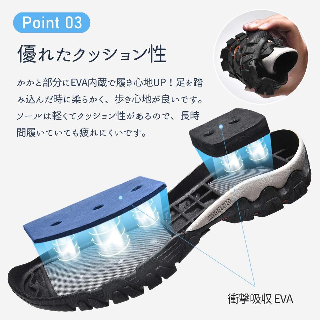 TIDELION Marine Water Aqua Amphibious Shoes for Outdoor Hiking Trekking Thick Size Men's Shoes, Shoes, Shoes, Fishing, Shoes, Shoes, Shoes, Sole,