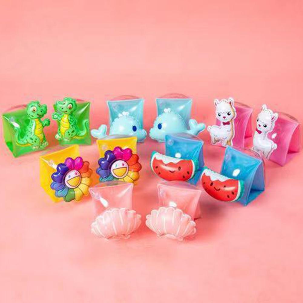 1Pair Children Arm Swimming Ring Inflatable Pool Float Safety Training Tool For Swimming