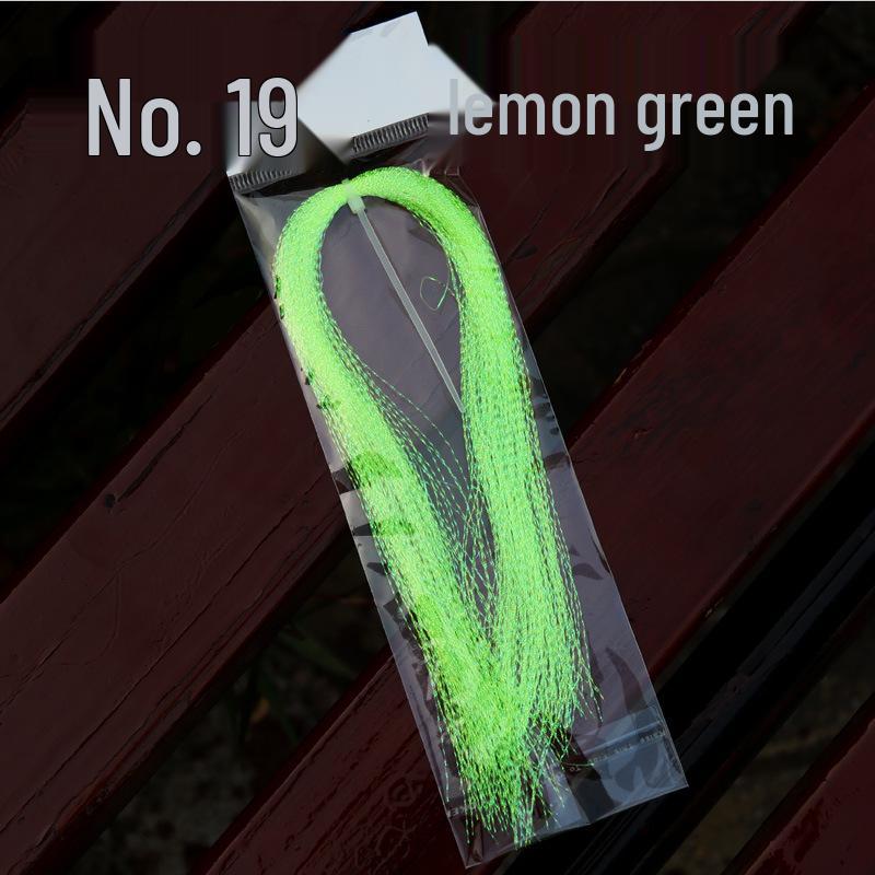 Colorful Spiral Silk Bait & Hook Tying Material