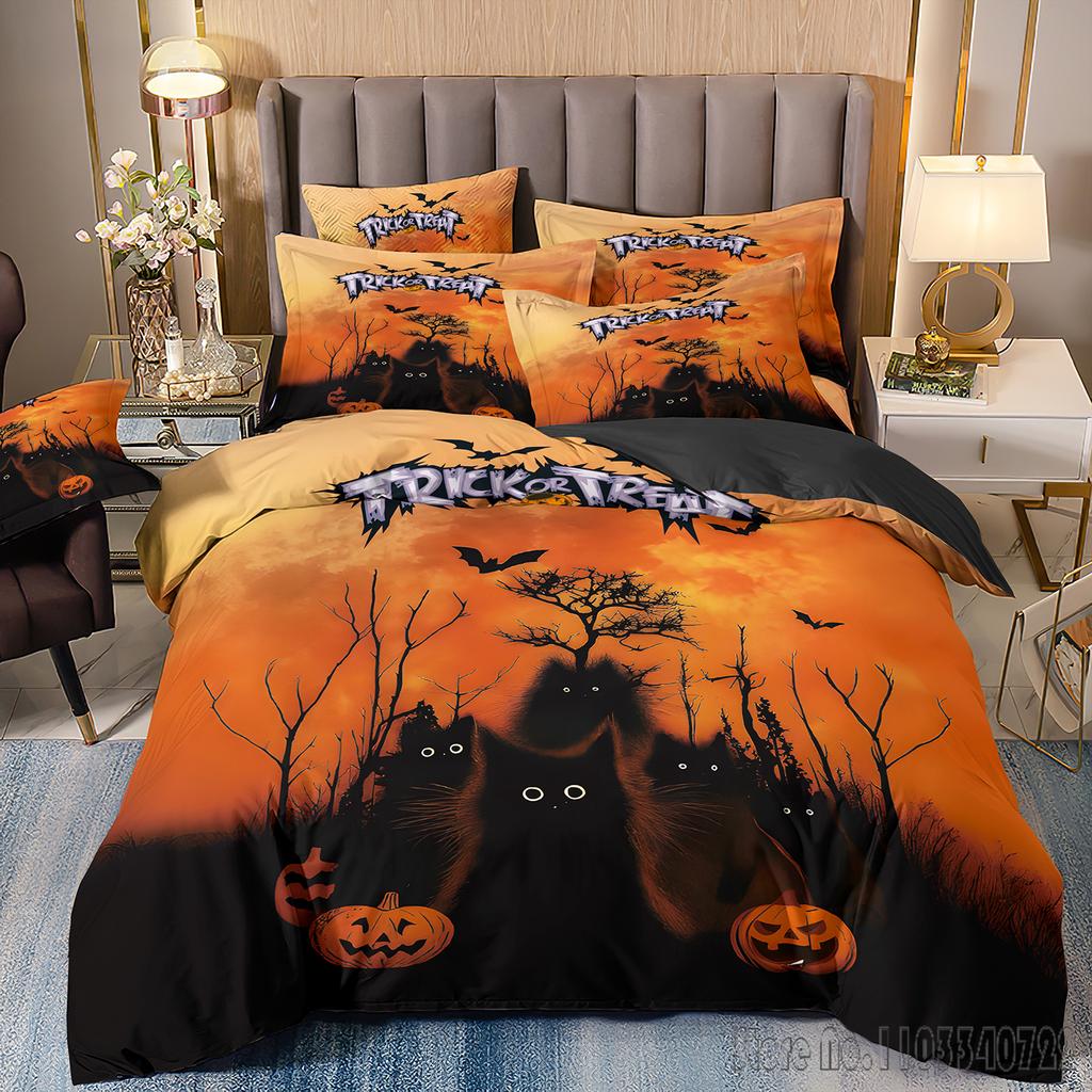 Anime Halloween Easter 3D Printed Bedding Set Baby Duvet Cover Sets Bedclothes Twin Single King Kids Adult Gift
