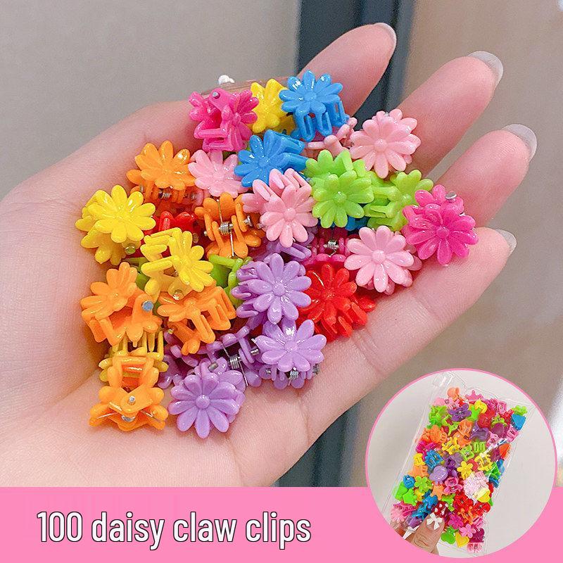 Candy Color Hair Clips for Girls - Cute, No Damage Hair Accessories, DIY Hairpins, Princess Style Claw Clip
