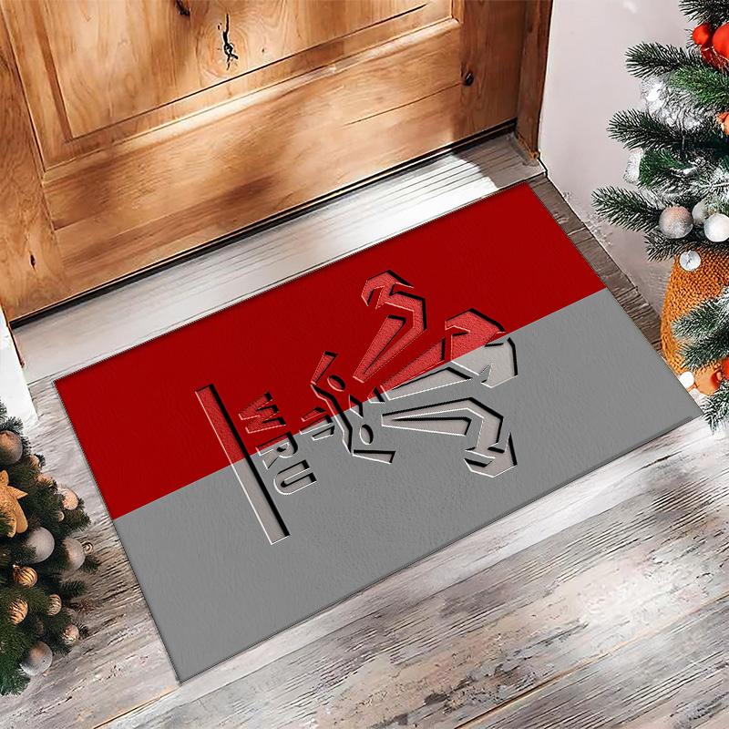 Tappeto in Velluto di Cristallo Rugby Galles Morbido Anti?Tappetino Antiscivolo Comodo per Casa Soggiorno Camera da Letto Tappeto Decorativo