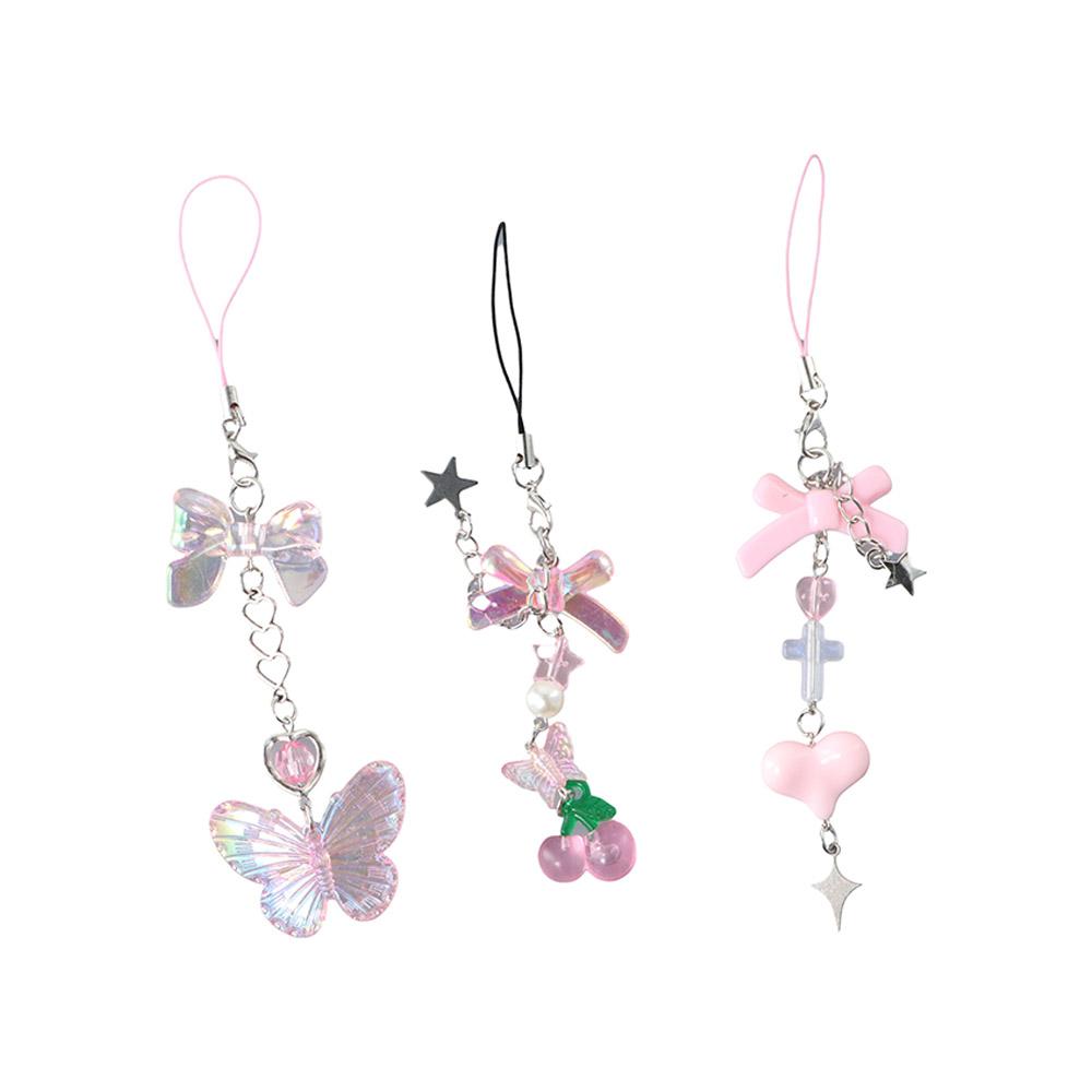 Chain Beaded Chain Bag Charms Mobile Phone Strap Phone Pendant Cellphone Strap Mobile Lanyard