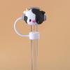 Cute Straw Covers Cap Leak-proof Straw Cap 10mm Diameter Drinking Straw Cover Dust-Proof Straw Lid for 30oz 40oz Tumblers And Outdoor Travel