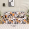 1/2/3/4 Seater Stretch Sofa Cover Elastic Printed Sofa Cover With Skirt Non-slip Armchair Slipcover for Living Room Hotel 1Pcs