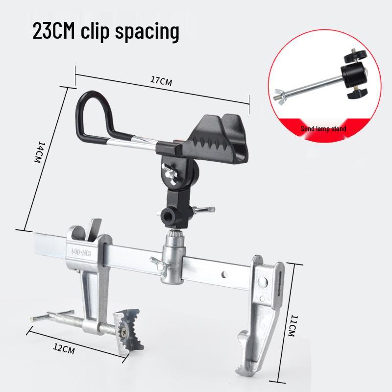 Bridge Fishing Rod Holder for Raft or Railing