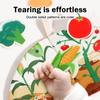 Baby Early Education Cloth Book 3D Touch Interactive Book Anti-Tear Toy Book Montessori Sensory Toys 0-6 Months Babies
