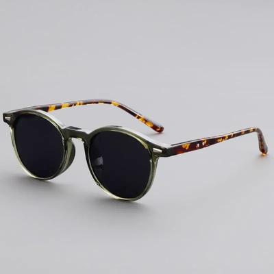 Okulary przeciwsłoneczne okrągłe vintage dla kobiet mężczyzn Okrągłe okulary przeciwsłoneczne Owalne okulary Słoneczne okulary unisex Retro odcienie