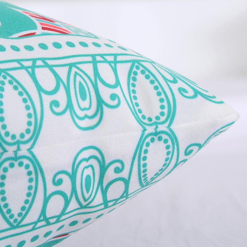 Față de pernă etnică retro: Spătar auto, Suport lombar de birou, Perna pentru canapea, Pernă de noptieră