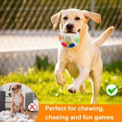 2Pcs Dog Toy Ball Kettlebell Design Rubber Squeaky Ball with Handle Interactive Toss And Fetch Toy for Medium Large Breeds Dogs Play Exercise