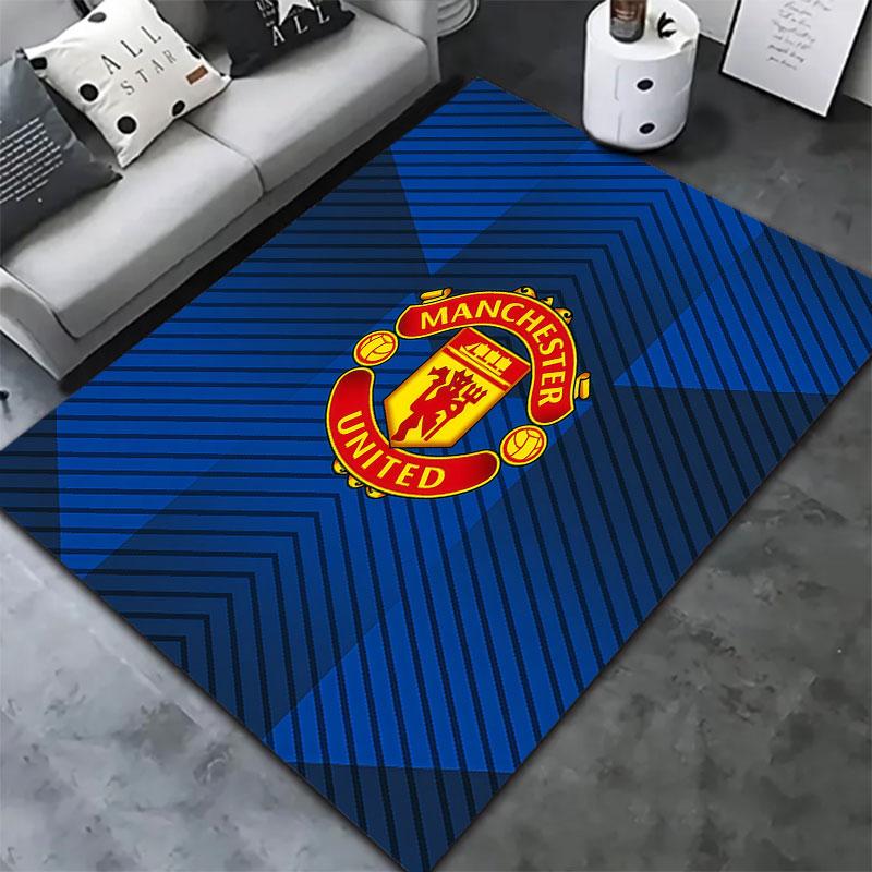 Manchester United F Carpet Rug for Living Room Bedroom Home Sofa Decoration,Kids play Non-slip Floor Mat