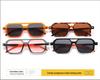 Trendy European & American Thick Frame Double Beam Square Sunglasses for Men & Women