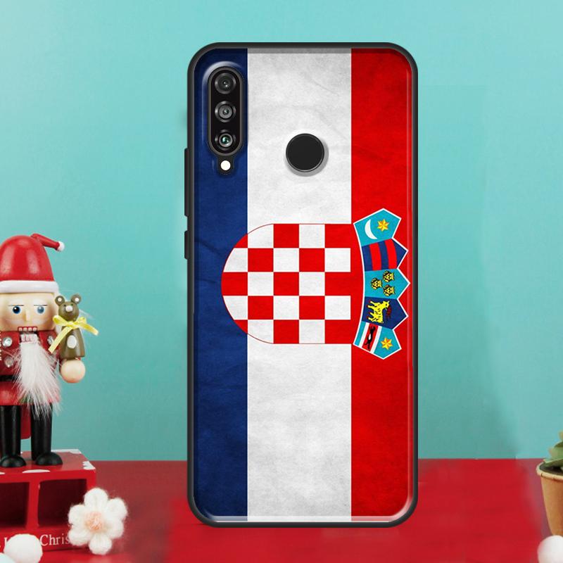 Croatia Flag For Huawei Nova 12i 12s 11i 5T Y90 Y70 Y60 Y61 Y91 Y72 9 10 SE P60 Pro P20 P30 P40 Lite Case