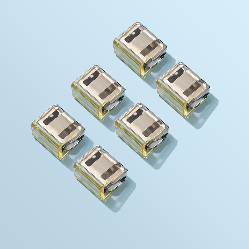 10PCS Small Fresh Push Clip Hand Account Clip Creative Student Test Paper Clip Office Photo File Storage Clip