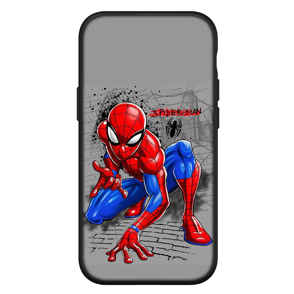 Pro iPhone 16 15 Xiaomi Redmi Note 13 12 11 Pro Max X 9 14 Plus XR Samsung Galaxy A15 S24 S23 Huawei OPPO Spider Marvel Man SpiderMan pouzdro na telefon