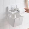 CHAHUA Punch-Free Bathroom Tissue Box with Storage
