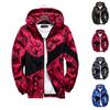 Men's  Leisure  Jacket  Big Size  Hooded Hood  Trend  Floral Prints  Camouflage  Jacket  Coat