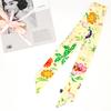 Classic New Long Small Silk Scarf, Decorative Slender Tied Bag Silk Scarf Small Ribbon Scarf Small Streamer Women's Scarf