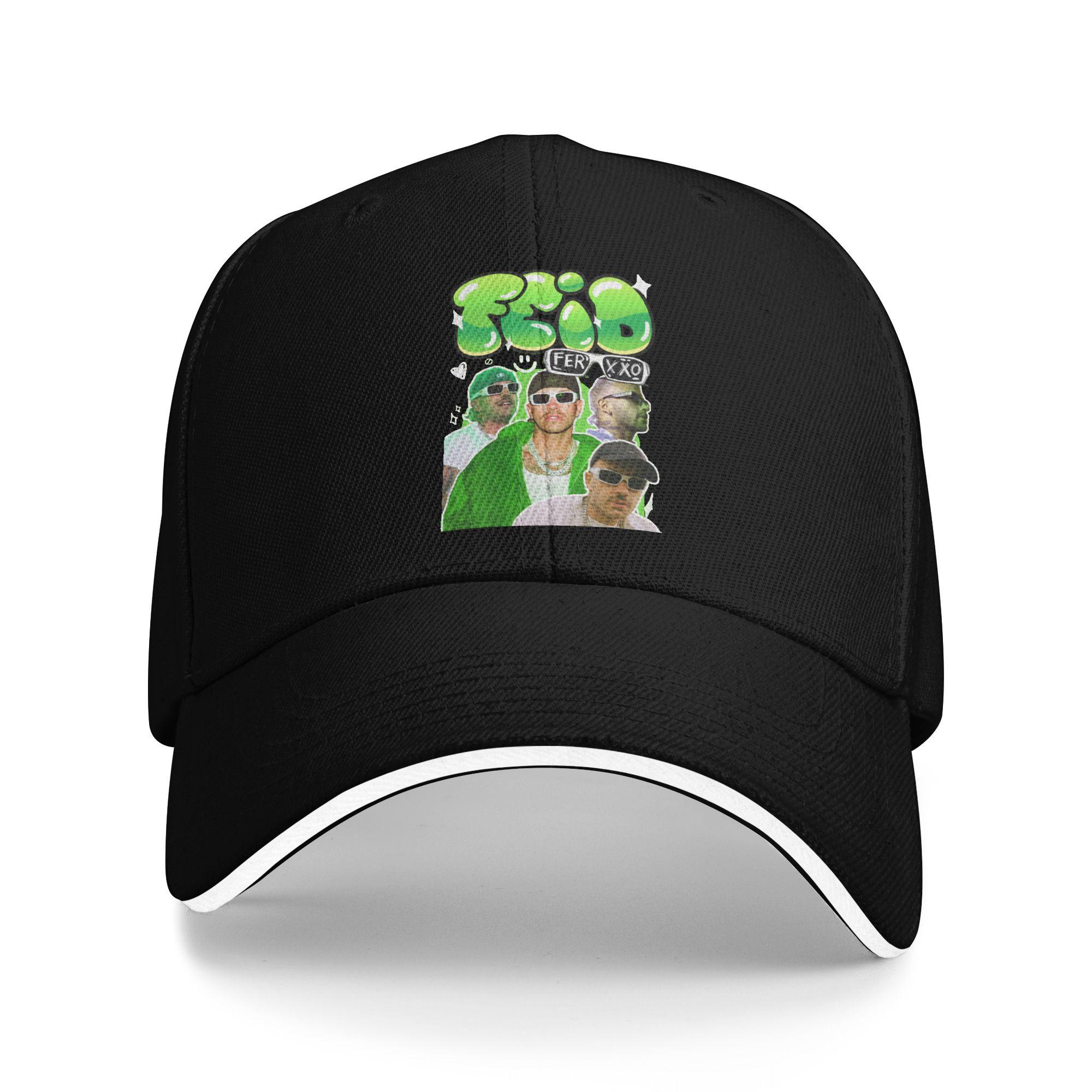 

Custom Classic Rapper Feid Ferxxo Baseball Cap WoUnisex Unisex Breathable Dad Hat Outdoor Snapback Caps One Size