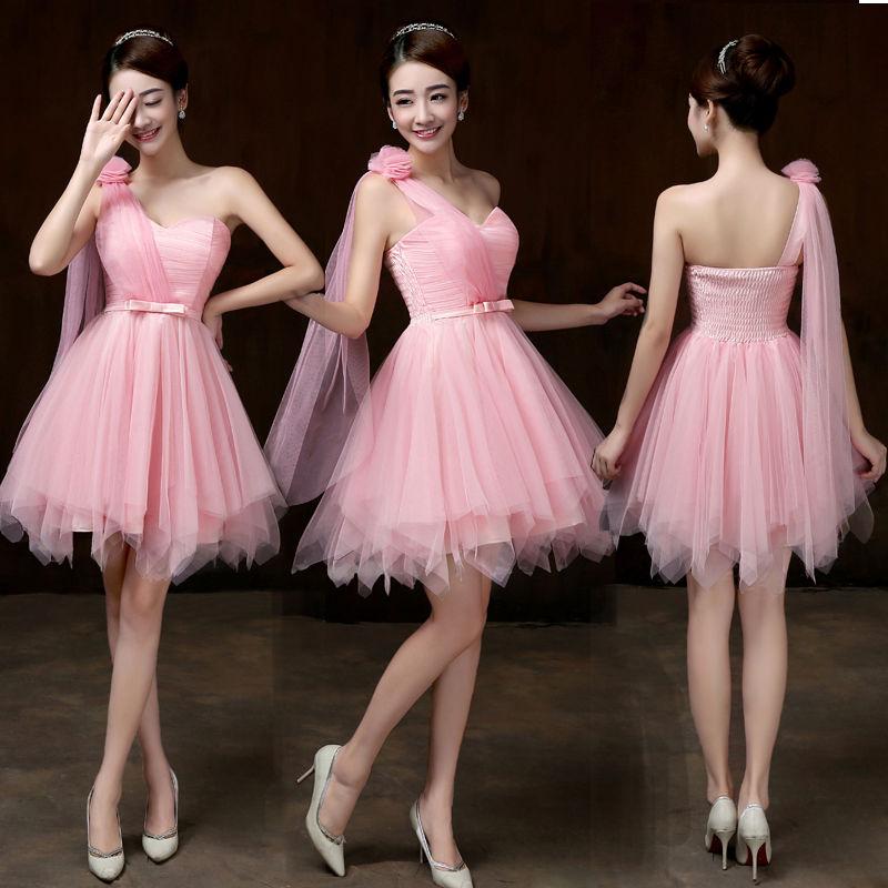 Buy Sisters Group Short New Korean Version Slim Slim Bridesmaid Dress Small Dress Graduation Activity Dress Evening Dress Sisters Skirt at affordable prices free shipping, real reviews with photos Joom Buy Sisters Group Short New Korean Version Slim Slim Bridesmaid Dress Small Dress Graduation Activity Dress Evening Dress Sisters Skirt at affordable prices free shipping, real reviews with photos Joom