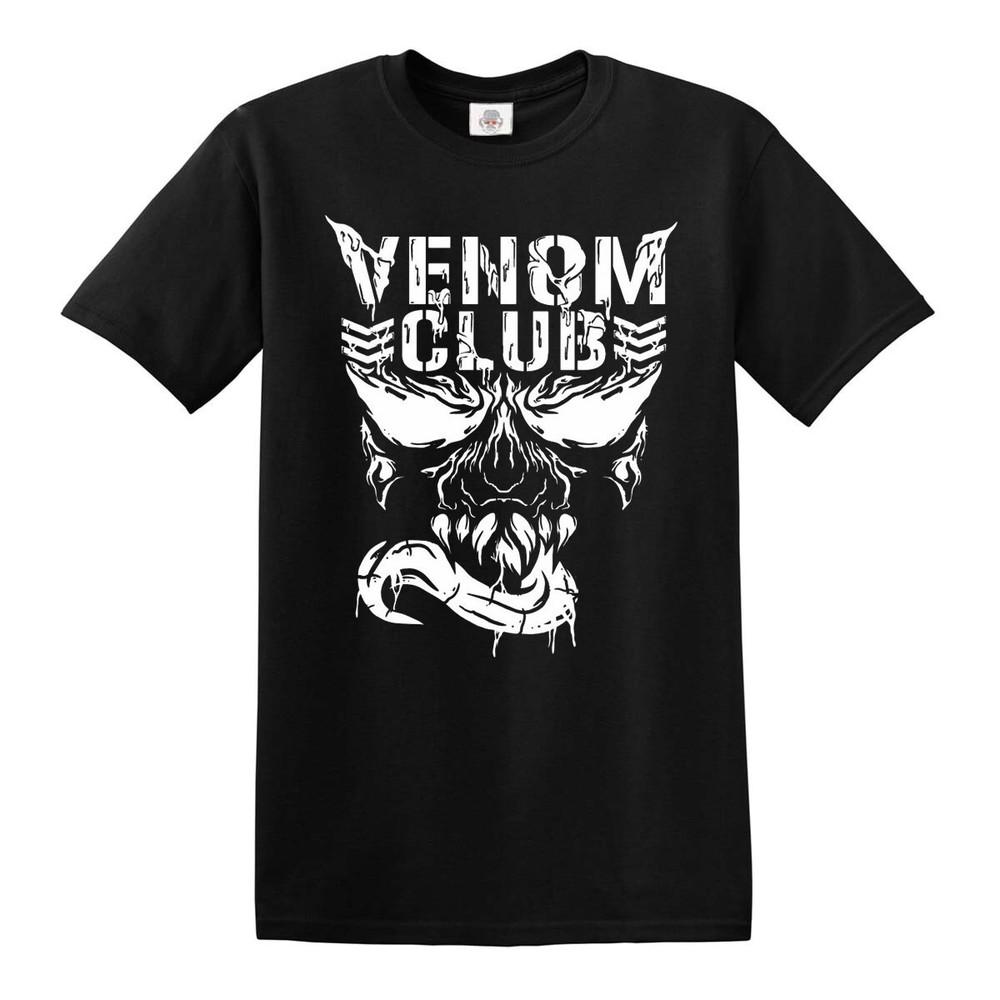 Venom Club TShirt Unisexs Funny Novelty Gift Spider Unisex Marvel Hero Comic Tee Top 2XL