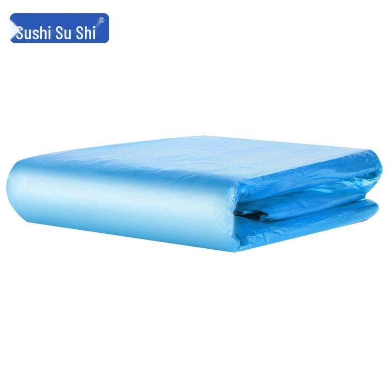 SuShi Blue Flat-Mouth Degradable Garbage Bags