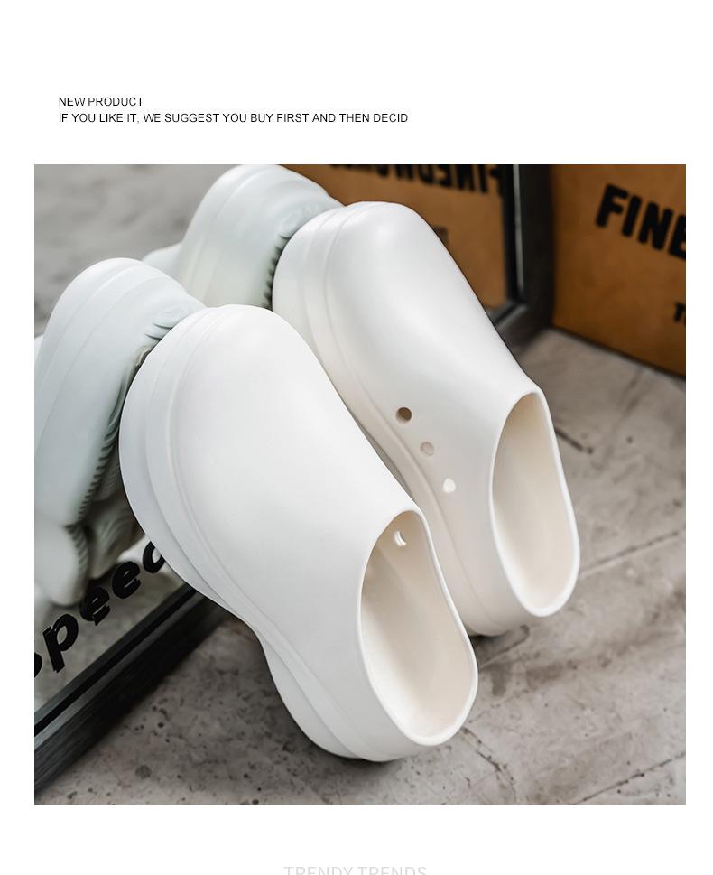 Summer Baotou EVA Casual Sport Sandals - Non-slip Thick Sole for Men & Women