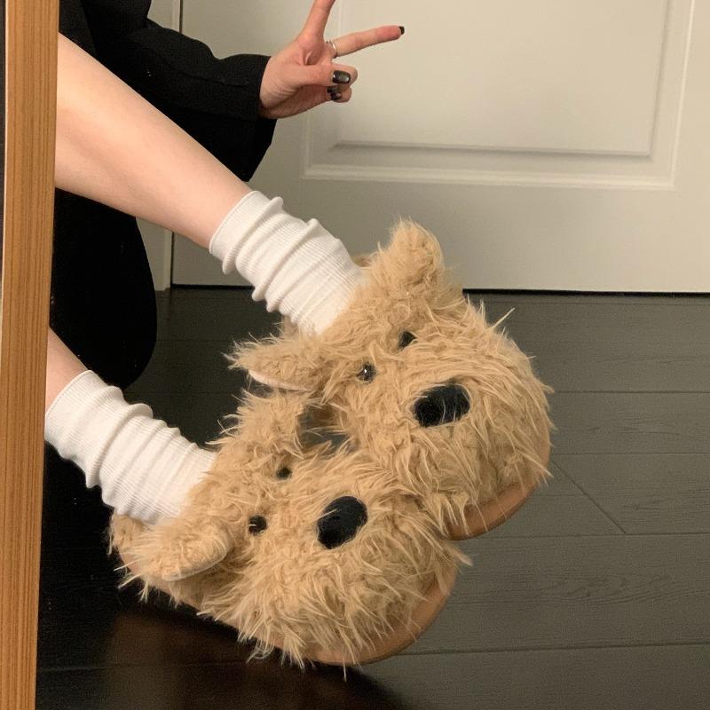 

Новая универсальная женская обувь - Толстая подошва, Увеличивающая рост, Теплая и Хлопковые шлепанцы 40-41 хаки