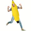 Funny Banana Costume – Halloween Fruit Outfit for Kids & Adults, Stage & Party Performance Suit