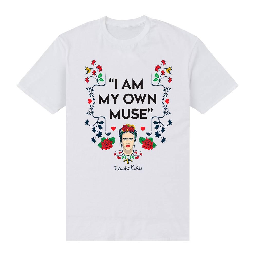 Frida Kahlo Unisex Adult I Am My Own Muse T-skjorte