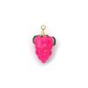 1 Piece 304 Stainless Steel Fruit Charms Enamel Watermelon Grape Pitaya 18K Gold Plated Pendant For DIY Necklace Jewerly Making