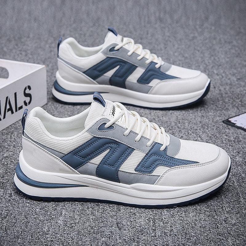 

2025 new autumn and winter student men s shoes breathable mesh sports shoes Korean version trend lightweight casual men s running shoes 39