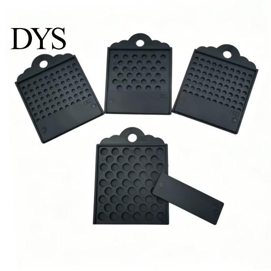 Bead Holder with Sliding Dividers 4Pcs Counting Tray for Jewelry Making Plastic Sorting Board Creative Organizer On The Go 3/4/6/8mm Beads Divider