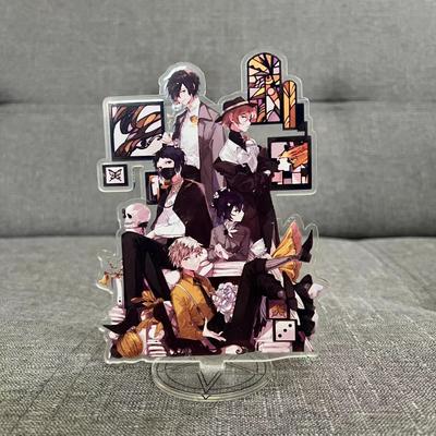 Bungou Stray Dogs 10th Anniversary Acrilico Stand Figura Anime Dazai Osamu Nakahara Chuuya Desktop Piastra in piedi Giocattolo