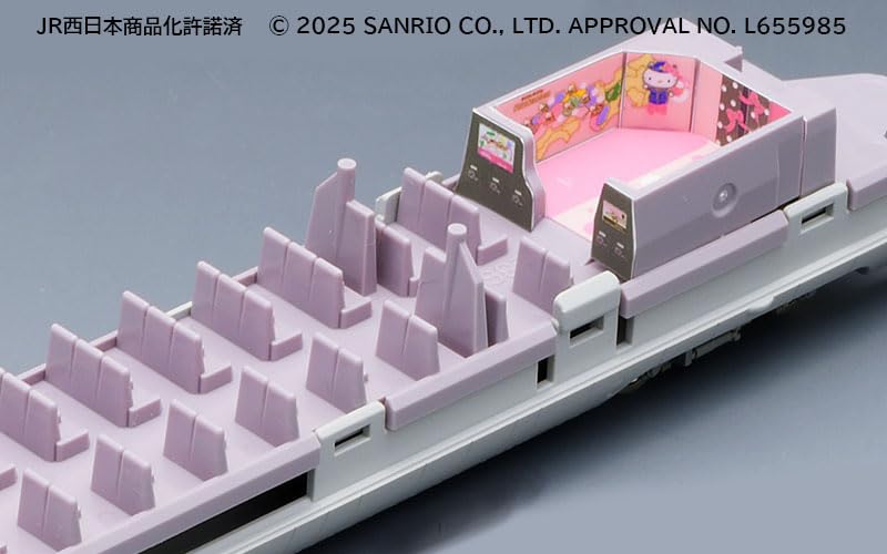 鉄道模型 TOMIX Hello Kitty Shinkansen 98662 Tomix 98662 N Gauge Jr 500 7000 Series Sanyo Shinkansen