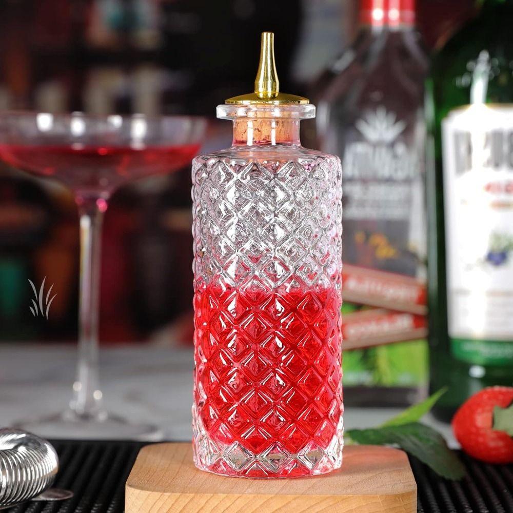 Japanese-style Bottle of Bitters Luxury Dash Bottle Exquisite Bitter Dispenser Bottle  Cocktail