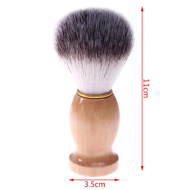Men'S Shaving Brush Salon Men Facial Beard Cleaning Appliance Shave Style Tool