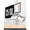 Supporto a Braccio Doppio a Molla a Gas Desktop NB F160 + FP-2 per Monitor 17"-27" + Supporto per Laptop 10"-17" Supporto a Pressione d'Aria Carico 2-9kg